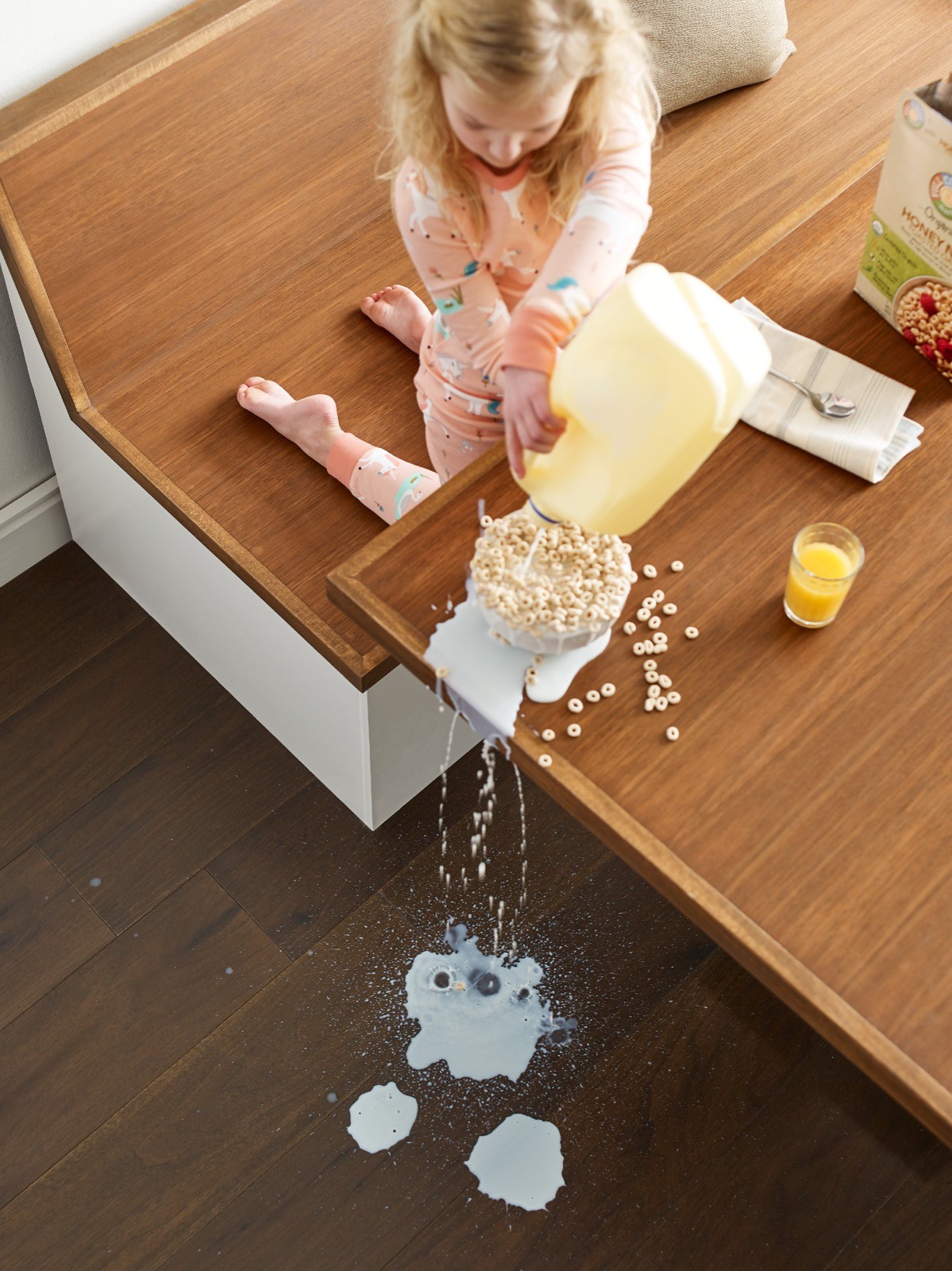 Milk spill | Big Bob's Flooring Outlet Yuma